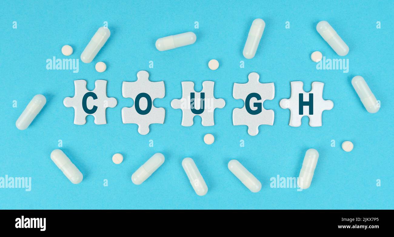 Cough medicine pills hi-res stock photography and images - Alamy