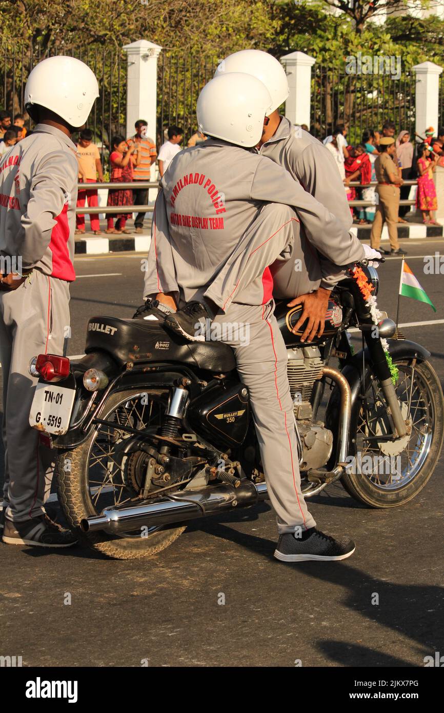 Chennai, Tamilnadu, India January 01 2020 Indian military or army