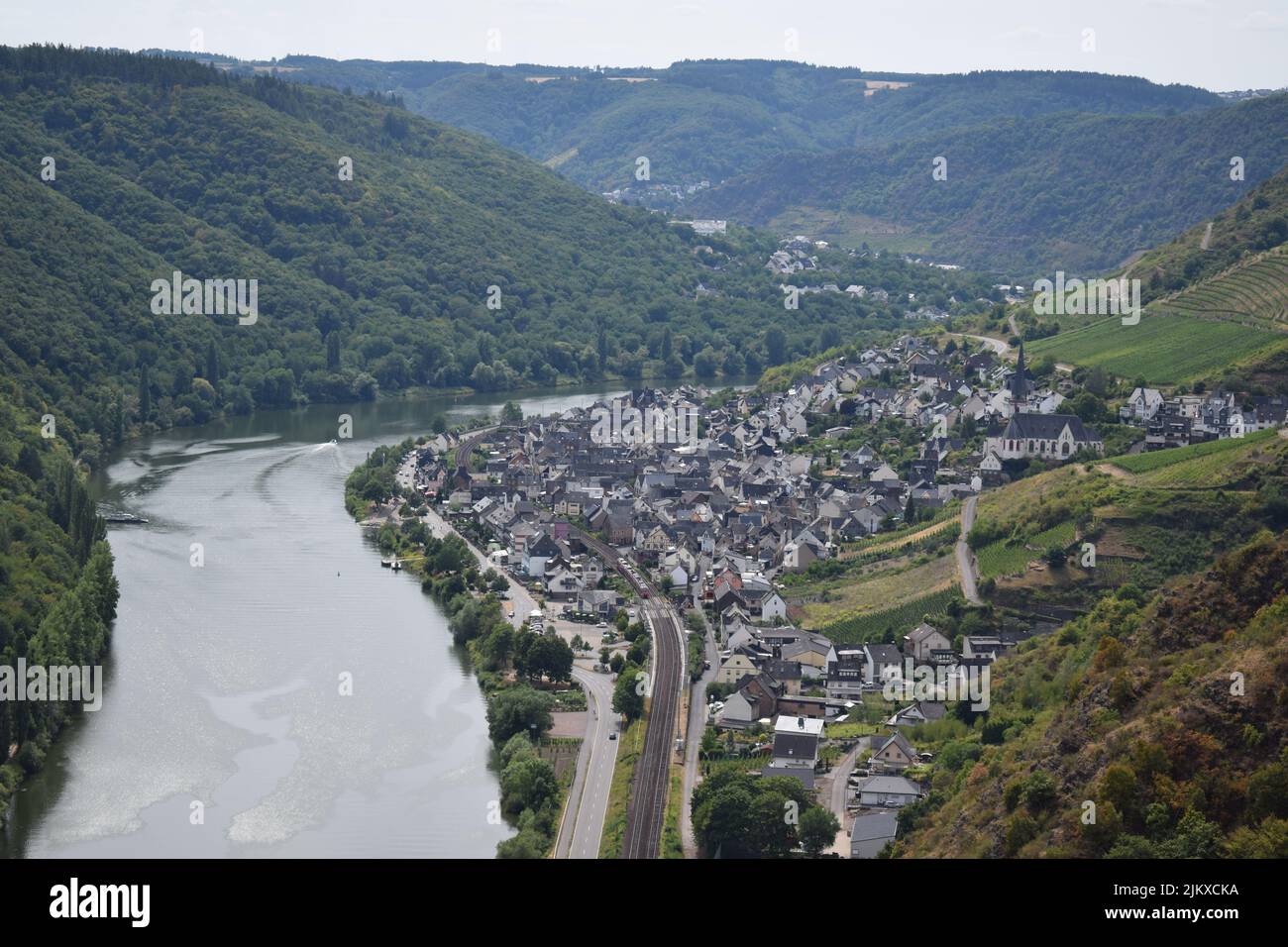 Blue mountains valley seen hi-res stock photography and images - Alamy