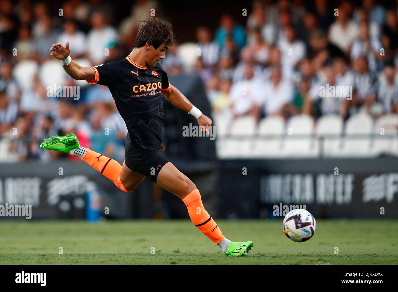 Castellon, Spain. 03rd Aug, 2022. Pre-season friendly match Castellon vs Valencia at New Castalia Municipal Stadium, Castellon, August 03, 2022 Partido amistoso de pretemporada Castellon vs Valencia en el Estadio Municipal Nuevo Castalia, Castellon 03 de agosto de 2022 900/Cordon Press Credit: CORDON PRESS/Alamy Live News Stock Photo