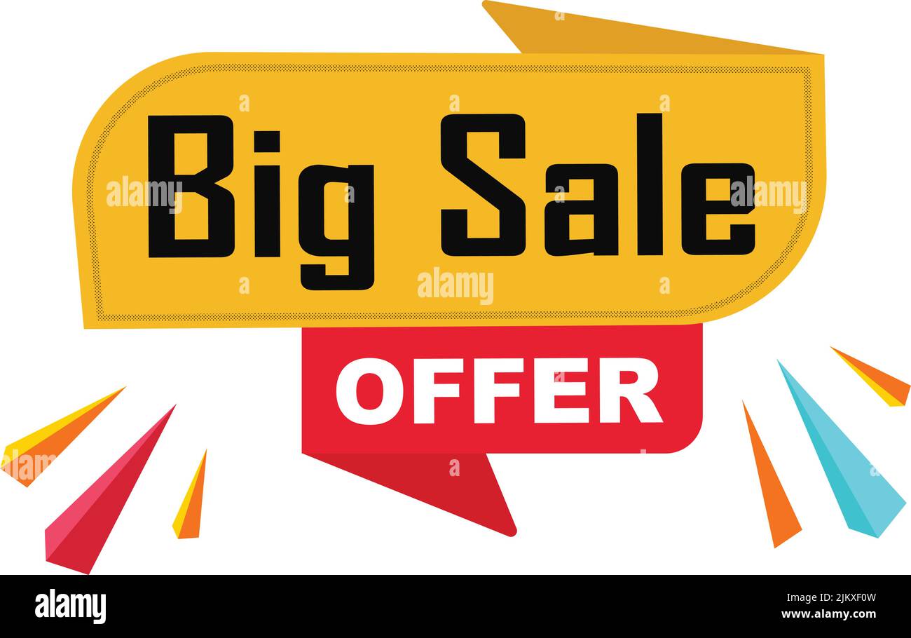 Big Sale Special Discount offer Vector design Black Friday discount