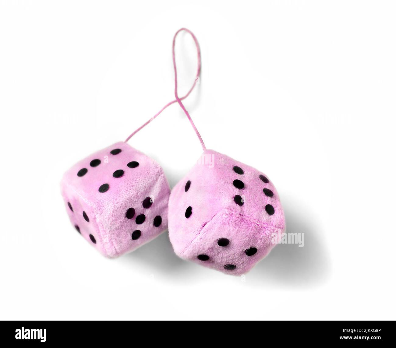 Fuzzy dice pink hi-res stock photography and images - Alamy