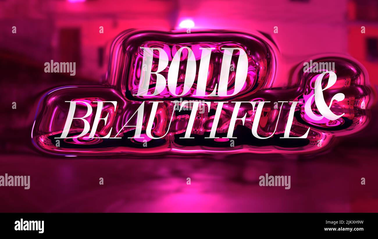 Bold and Beautiful Stock Photo Alamy