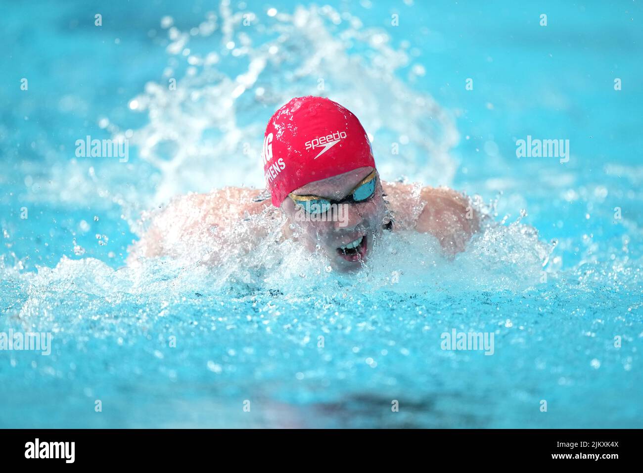 England's Laura Stephens during the Women's 4 x 100m Medley Relay Final