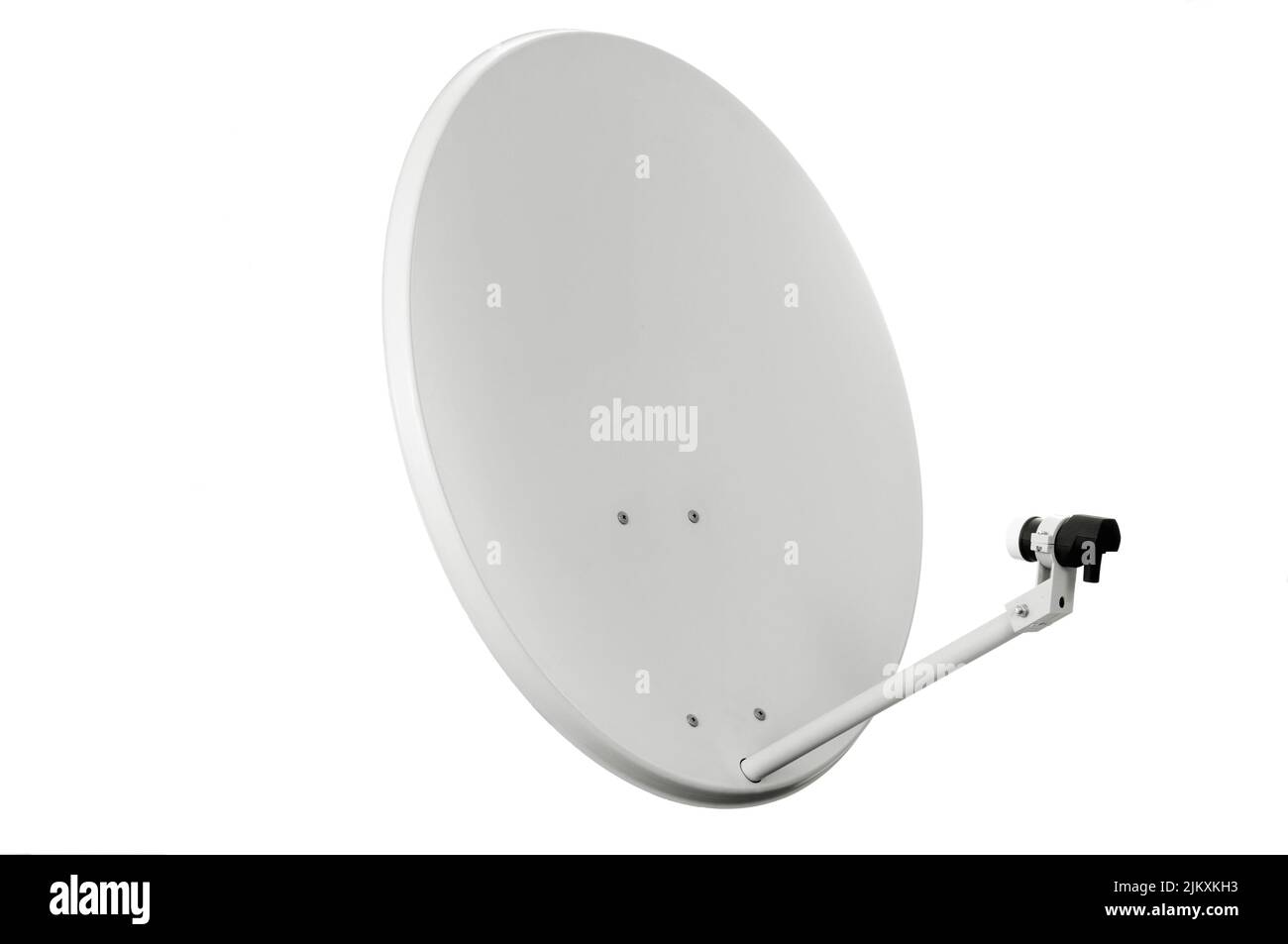 Satellite Dish isolated on a white background Stock Photo - Alamy