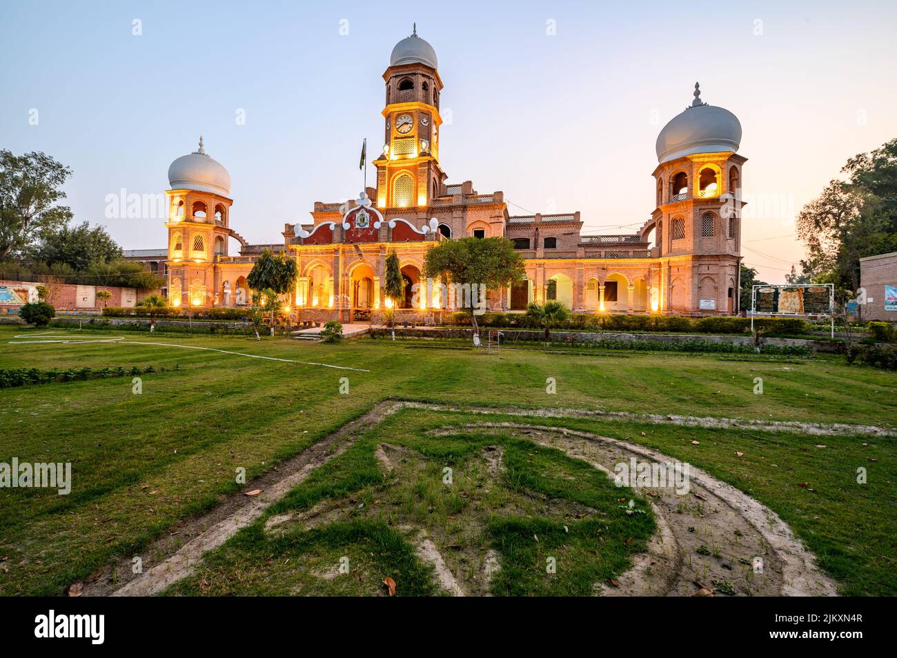 Sadiq Dane High School is the largest school in Bahawalpur with over 2000 students currently enrolled. Stock Photo