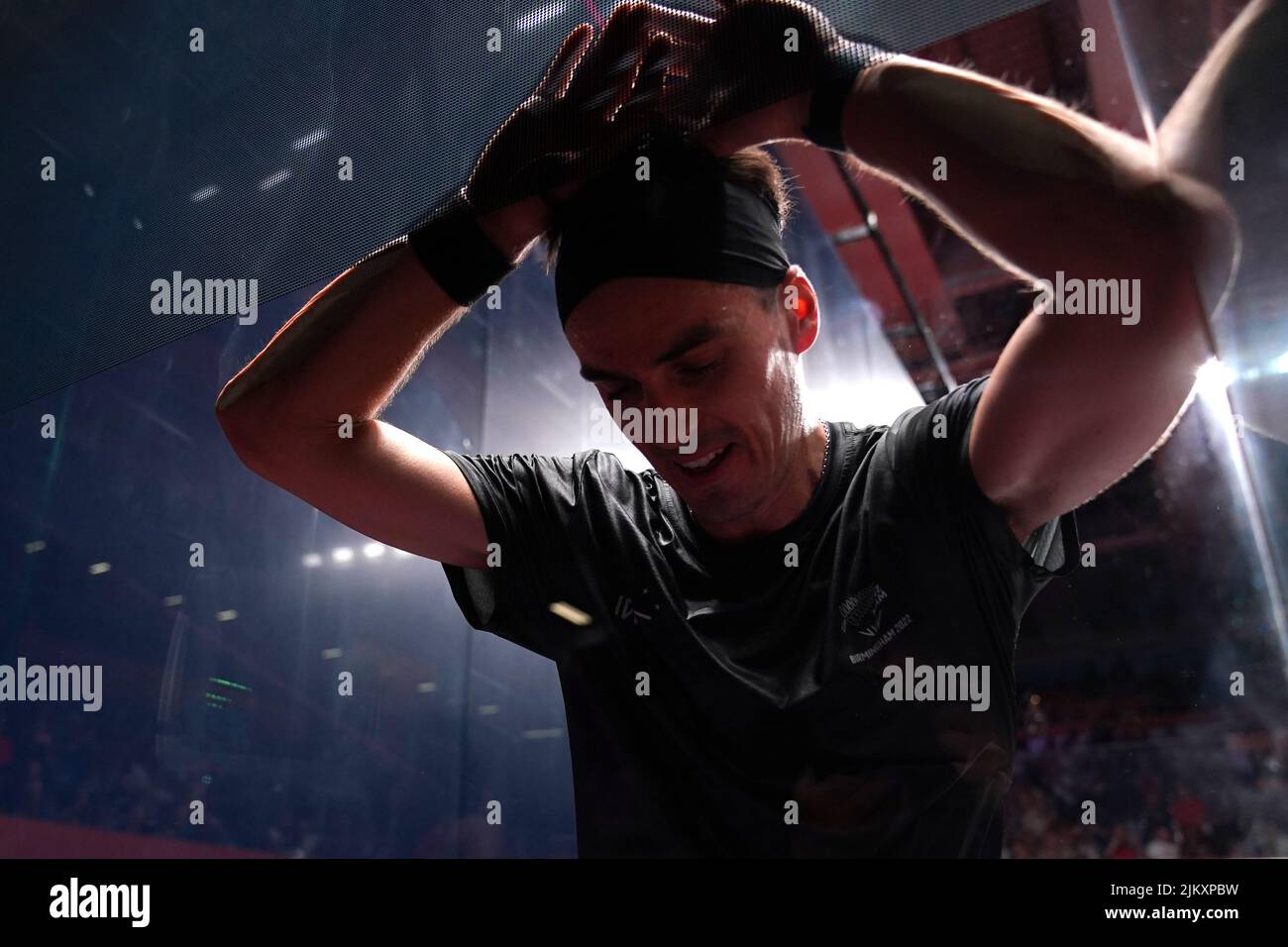 Paul Coll Performance New Zealand's Paul Coll celebrates after defeating Wales' Joel Makin ...