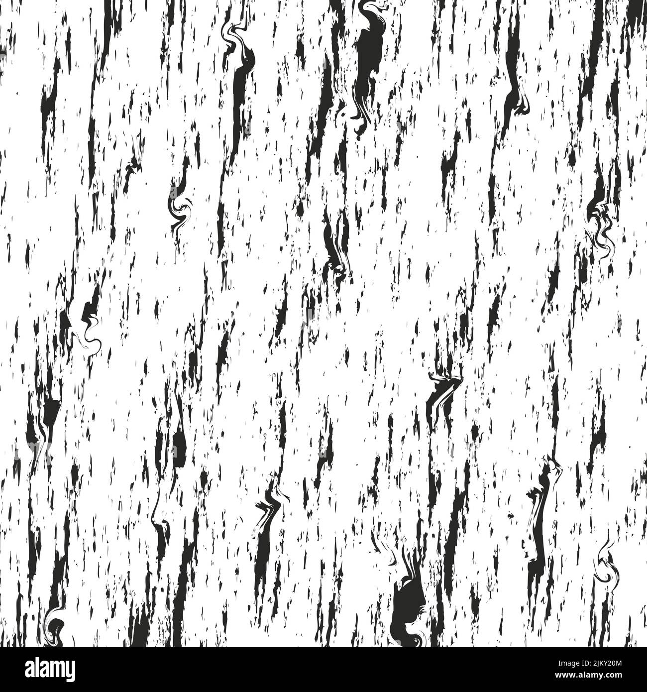 Monochrome wood texture. Wood grain texture. Vector illustration Stock