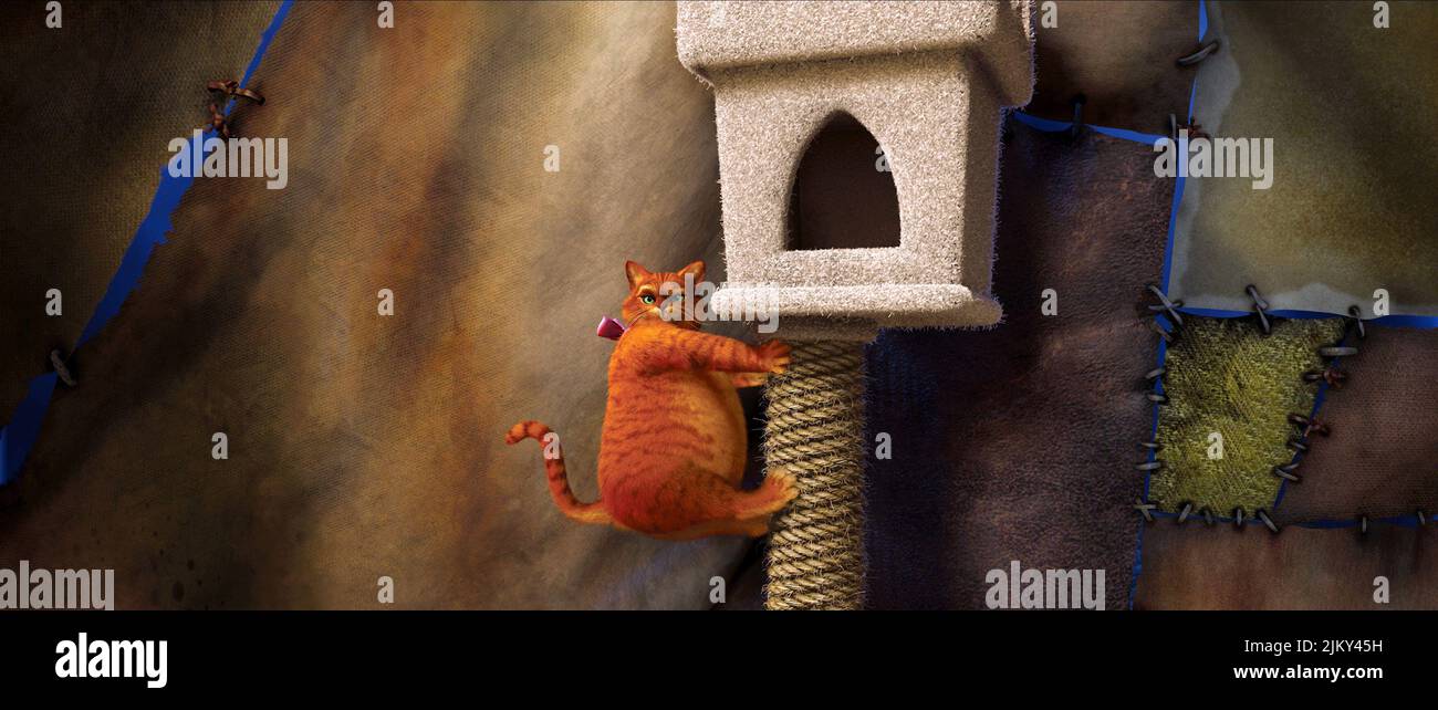 PUSS IN BOOTS, SHREK FOREVER AFTER, 2010 Stock Photo