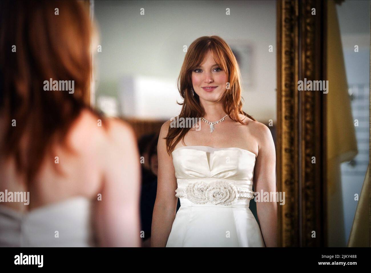 ALICIA WITT, BACKYARD WEDDING, 2010 Stock Photo