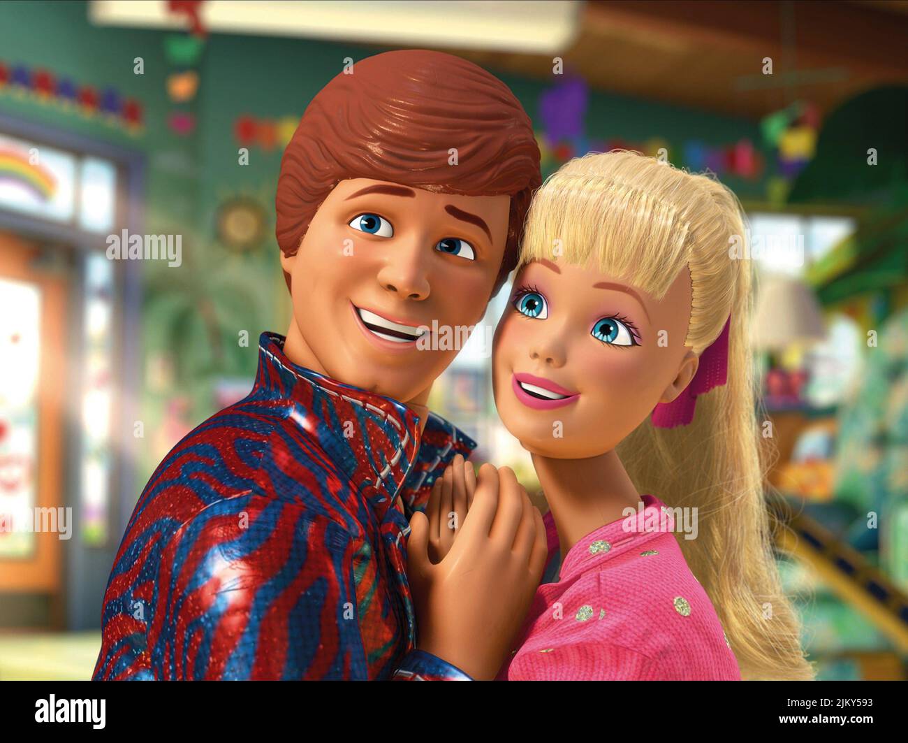 KEN, BARBIE, TOY STORY 3, 2010 Stock Photo