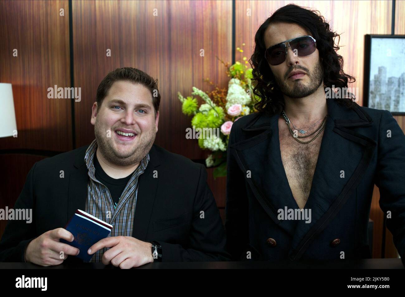 JONAH HILL, RUSSELL BRAND, GET HIM TO THE GREEK, 2010 Stock Photo Alamy