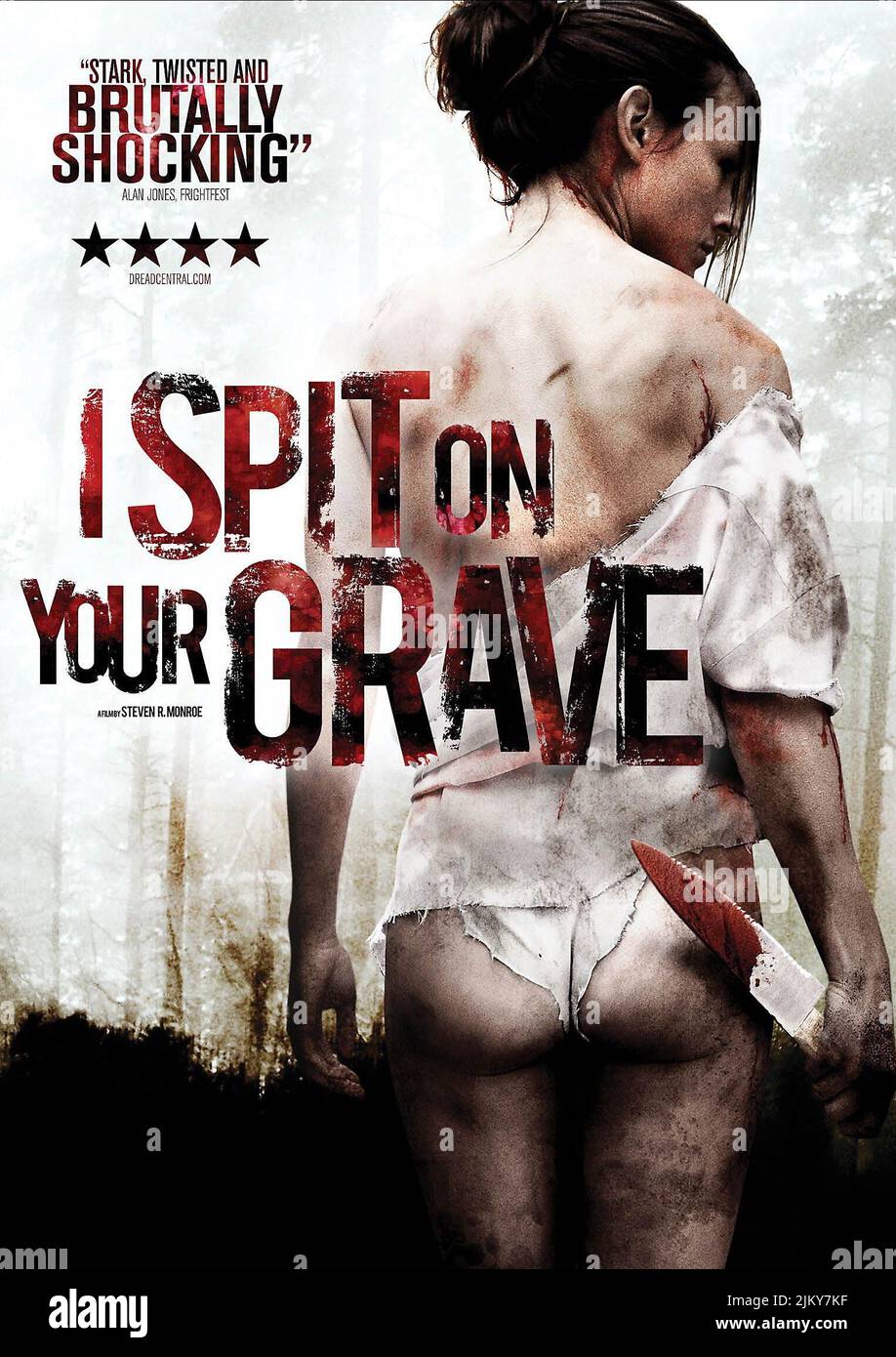 SARAH BUTLER POSTER, I SPIT ON YOUR GRAVE, 2010 Stock Photo