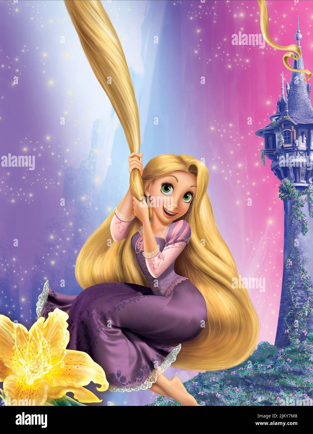 Rapunzel tangled disney movie hi-res stock photography and images ...