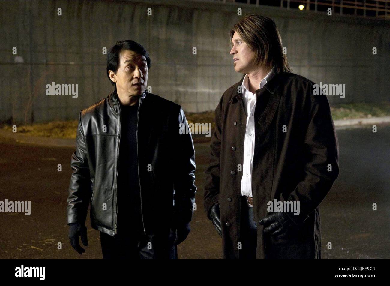 JACKIE CHAN, BILLY RAY CYRUS, THE SPY NEXT DOOR, 2010 Stock Photo