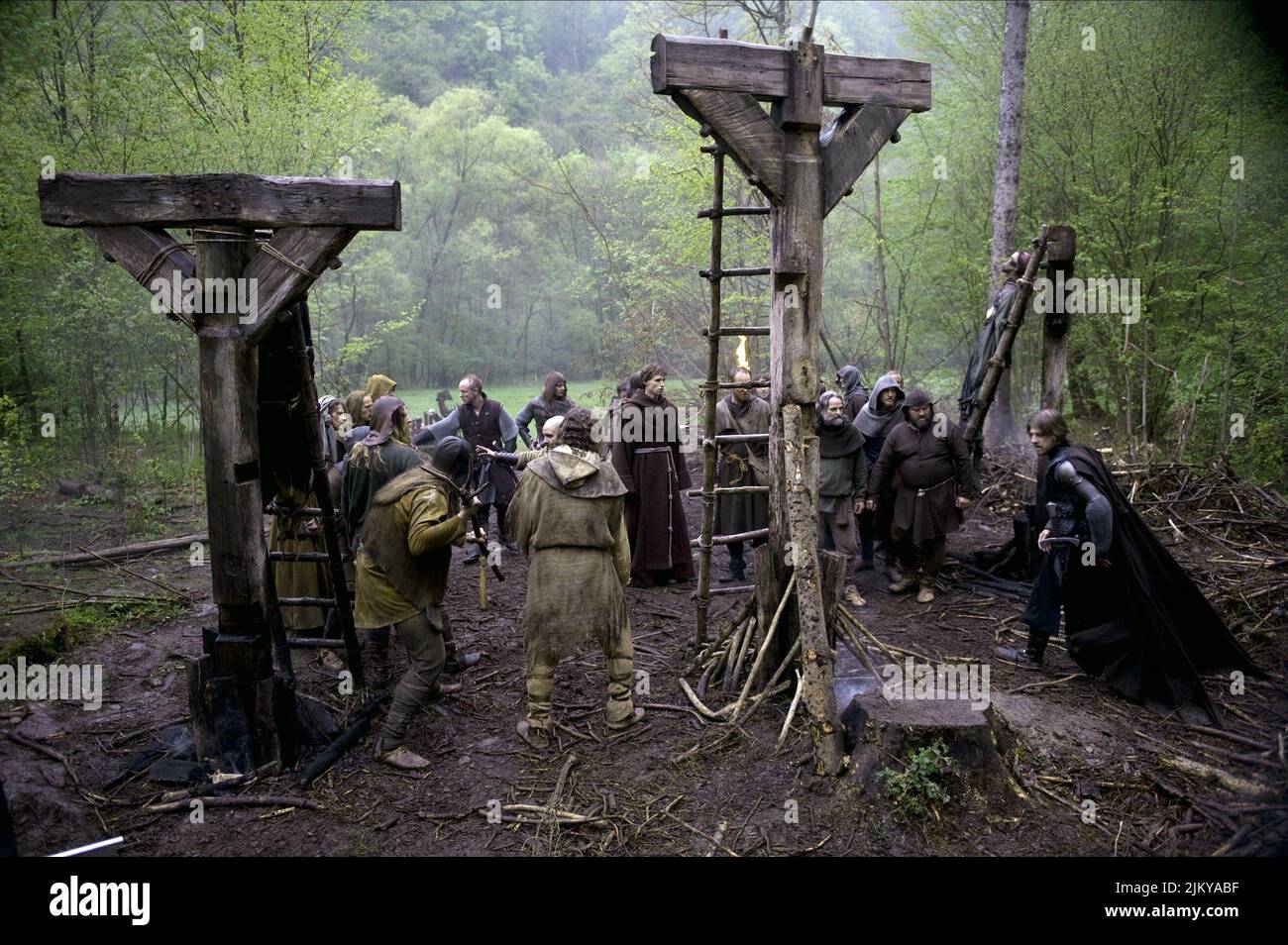 EDDIE REDMAYNE, SEAN BEAN, BLACK DEATH, 2010 Stock Photo Alamy