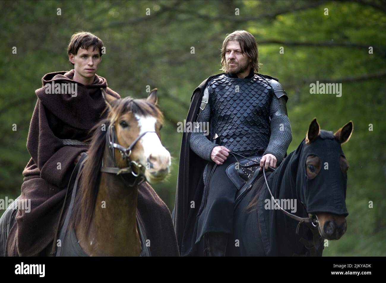 EDDIE REDMAYNE, SEAN BEAN, BLACK DEATH, 2010 Stock Photo Alamy