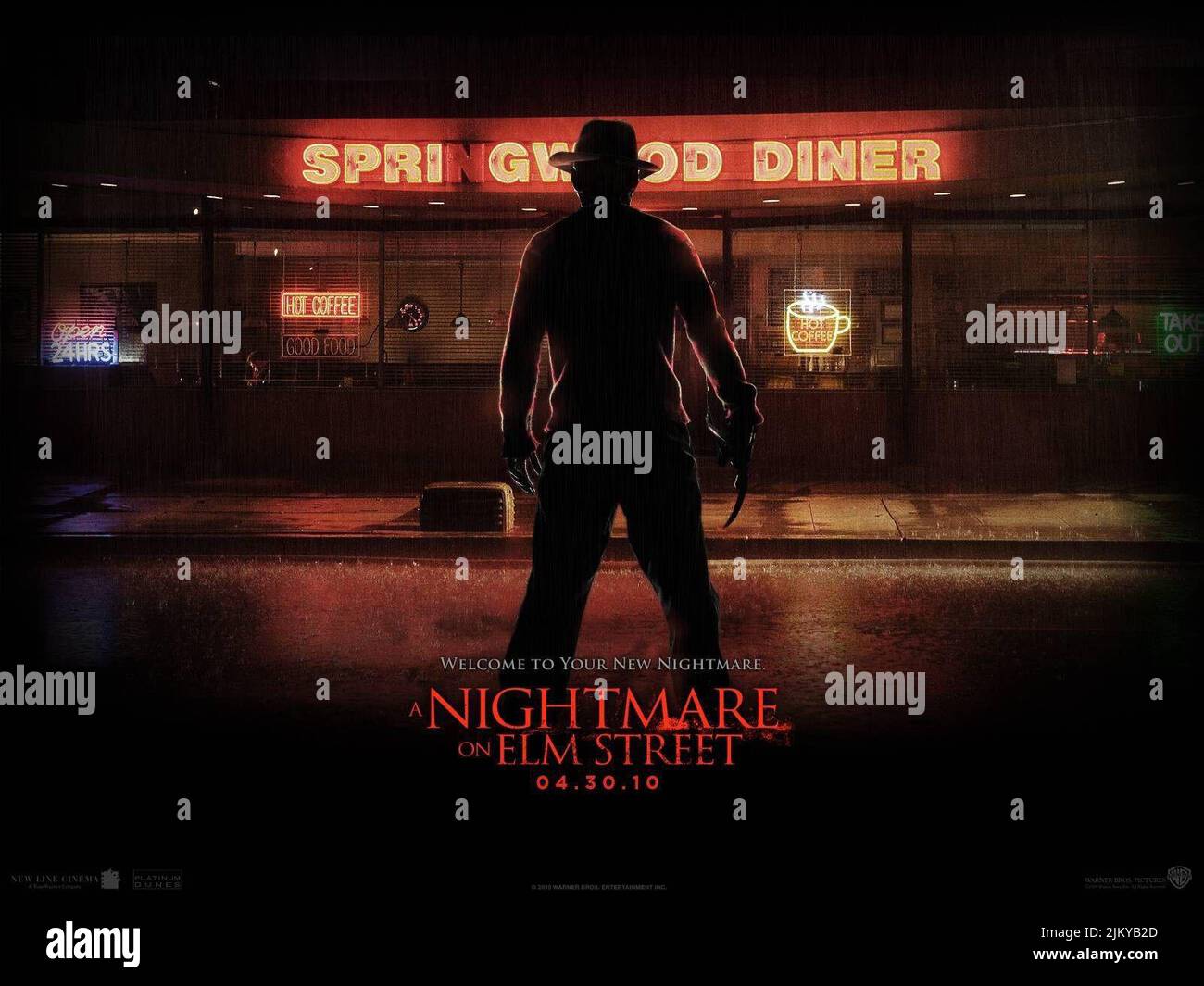 JACKIE EARLE HALEY POSTER, A NIGHTMARE ON ELM STREET, 2010 Stock Photo
