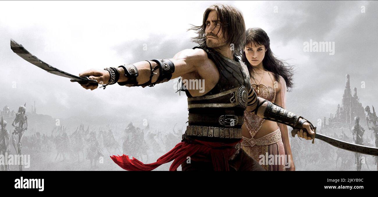 JAKE GYLLENHAAL GEMMA ARTERTON PRINCE OF PERSIA THE SANDS OF TIME 