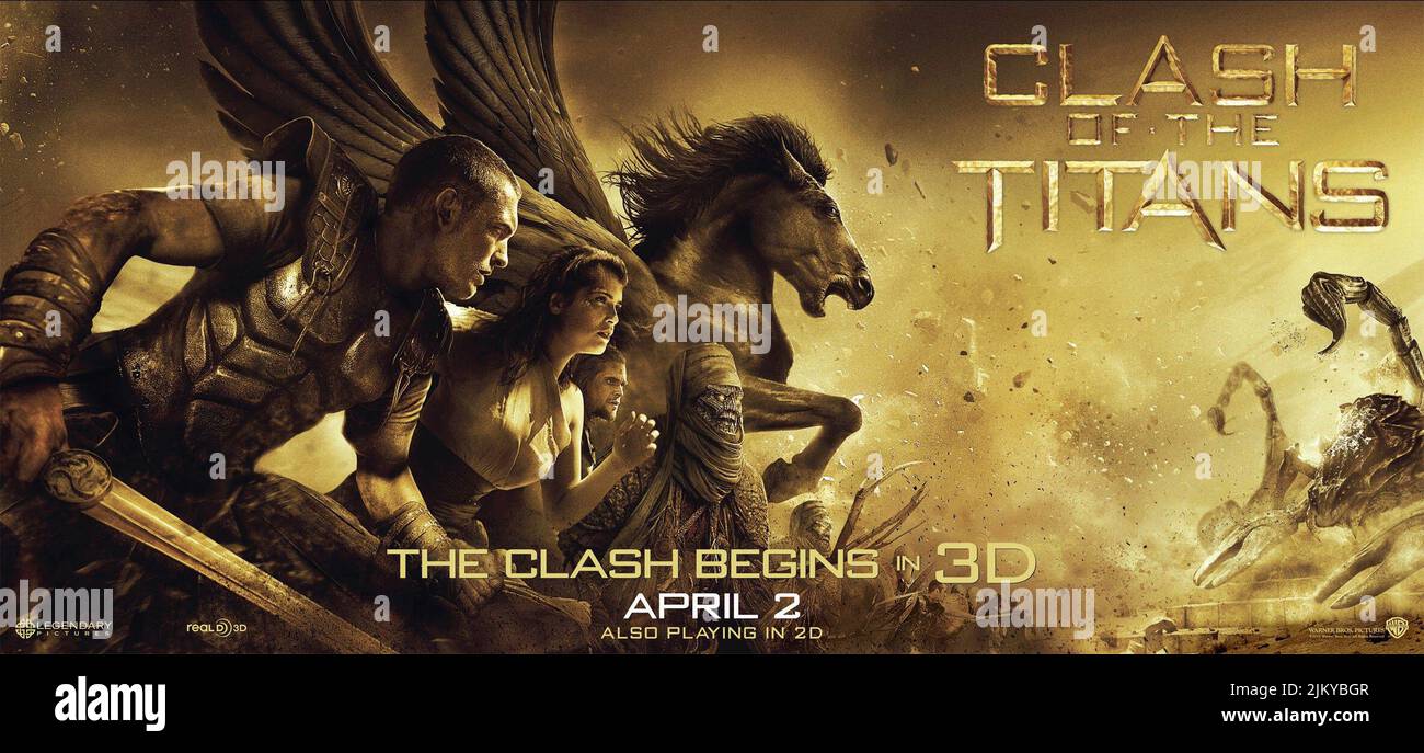 Clash of the titans poster hi-res stock photography and images - Alamy