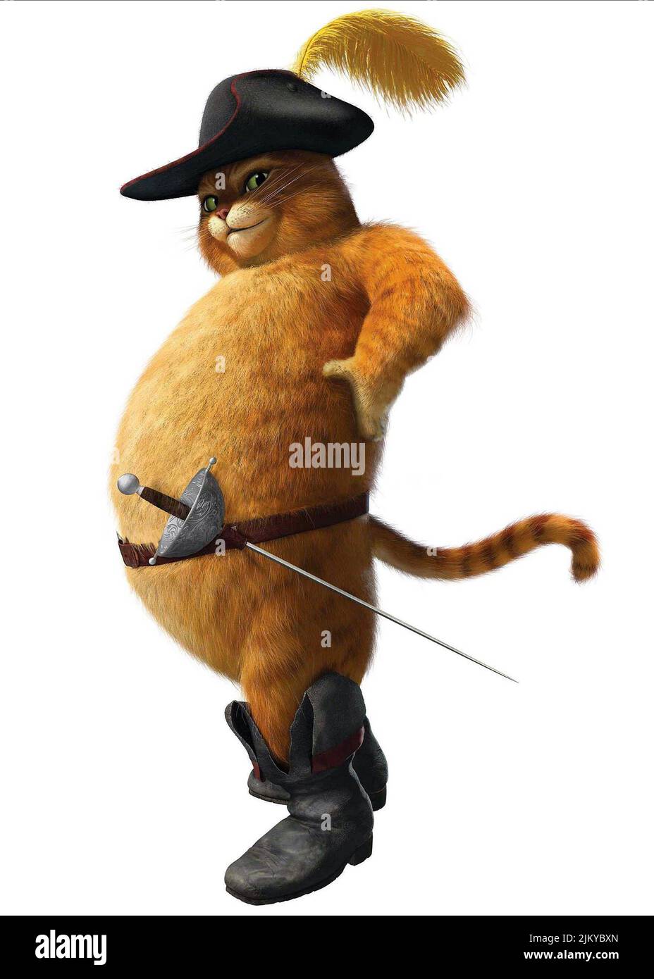 PUSS IN BOOTS, SHREK FOREVER AFTER, 2010 Stock Photo