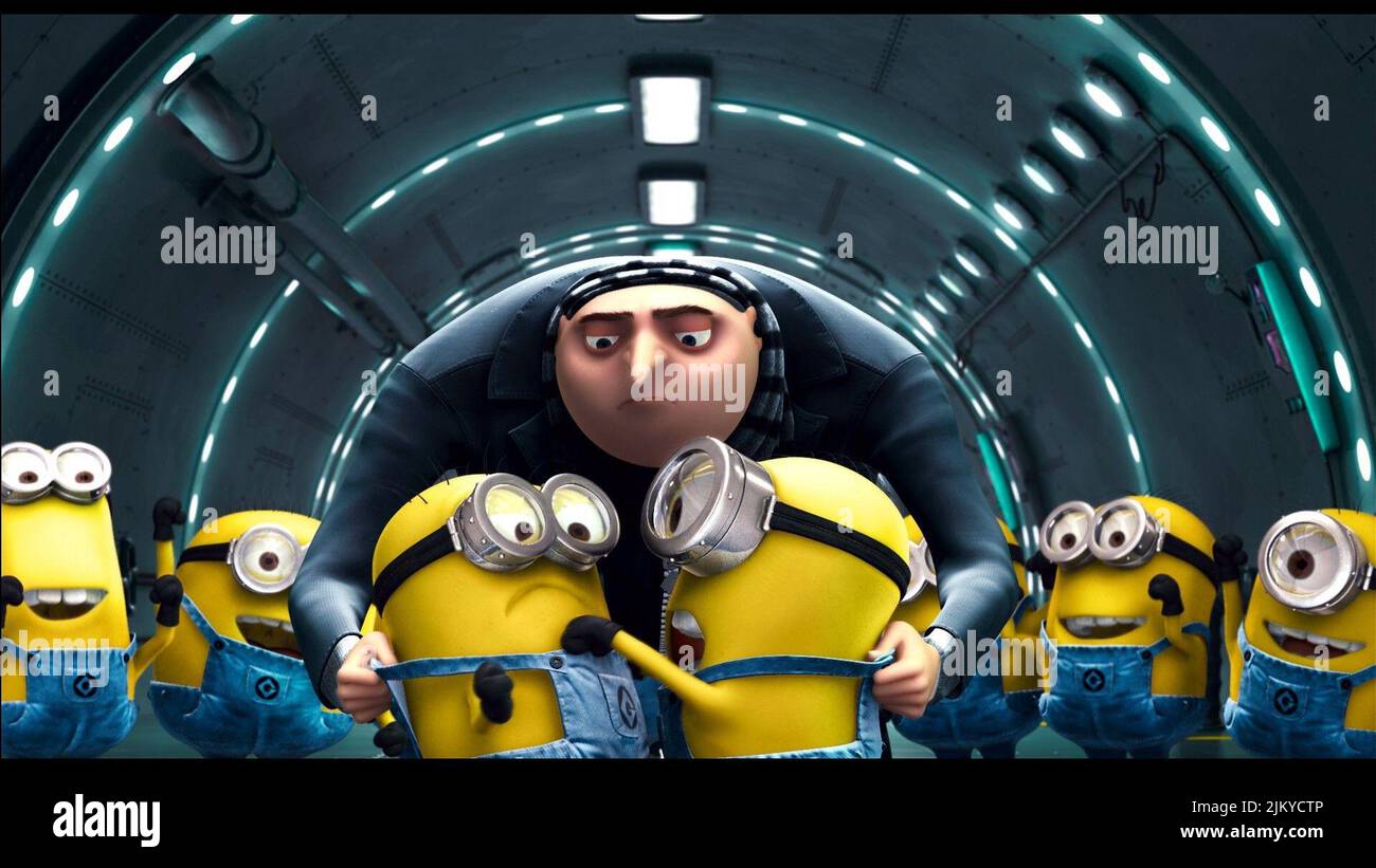 GRU, MINIONS, DESPICABLE ME, 2010 Stock Photo