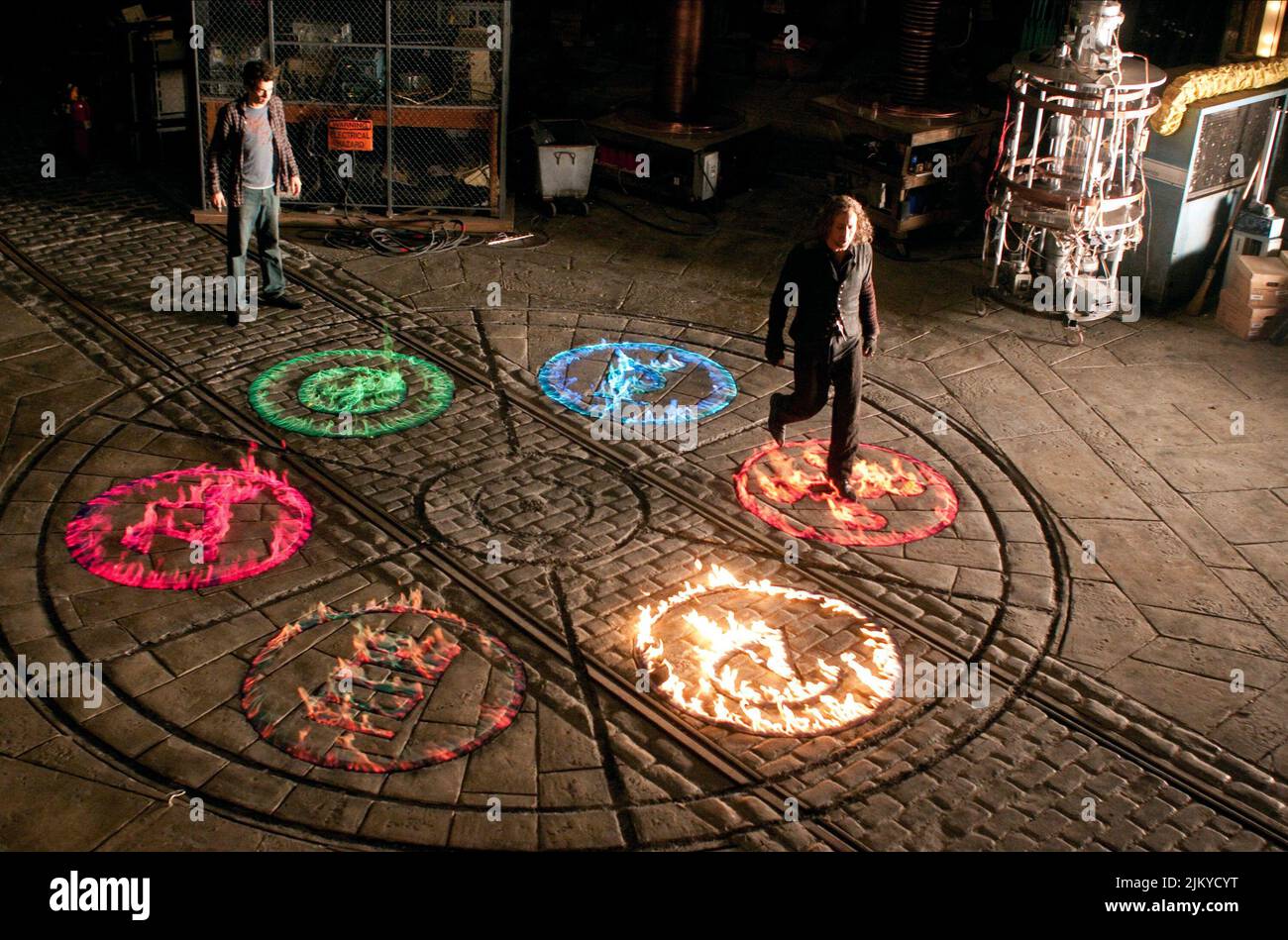 JAY BARUCHEL, NICOLAS CAGE, THE SORCERER'S APPRENTICE, 2010 Stock Photo Alamy