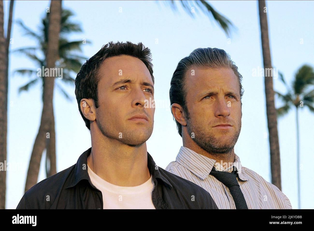 ALEX O'LOUGHLIN, SCOTT CAAN, HAWAII FIVE-0, 2010 Stock Photo