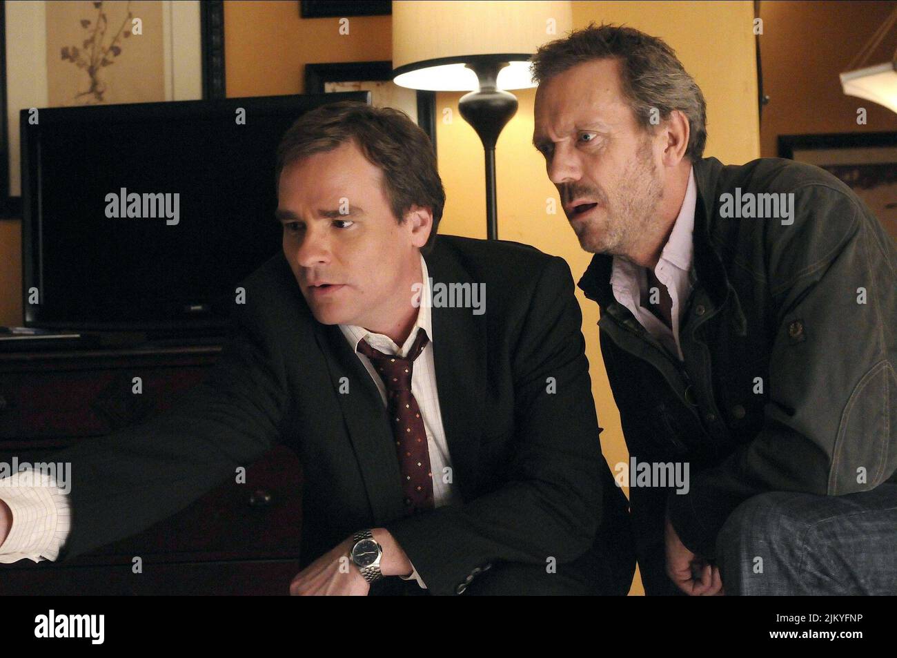 ROBERT SEAN LEONARD, HUGH LAURIE, HOUSE M.D. : SEASON 7, 2010 Stock Photo