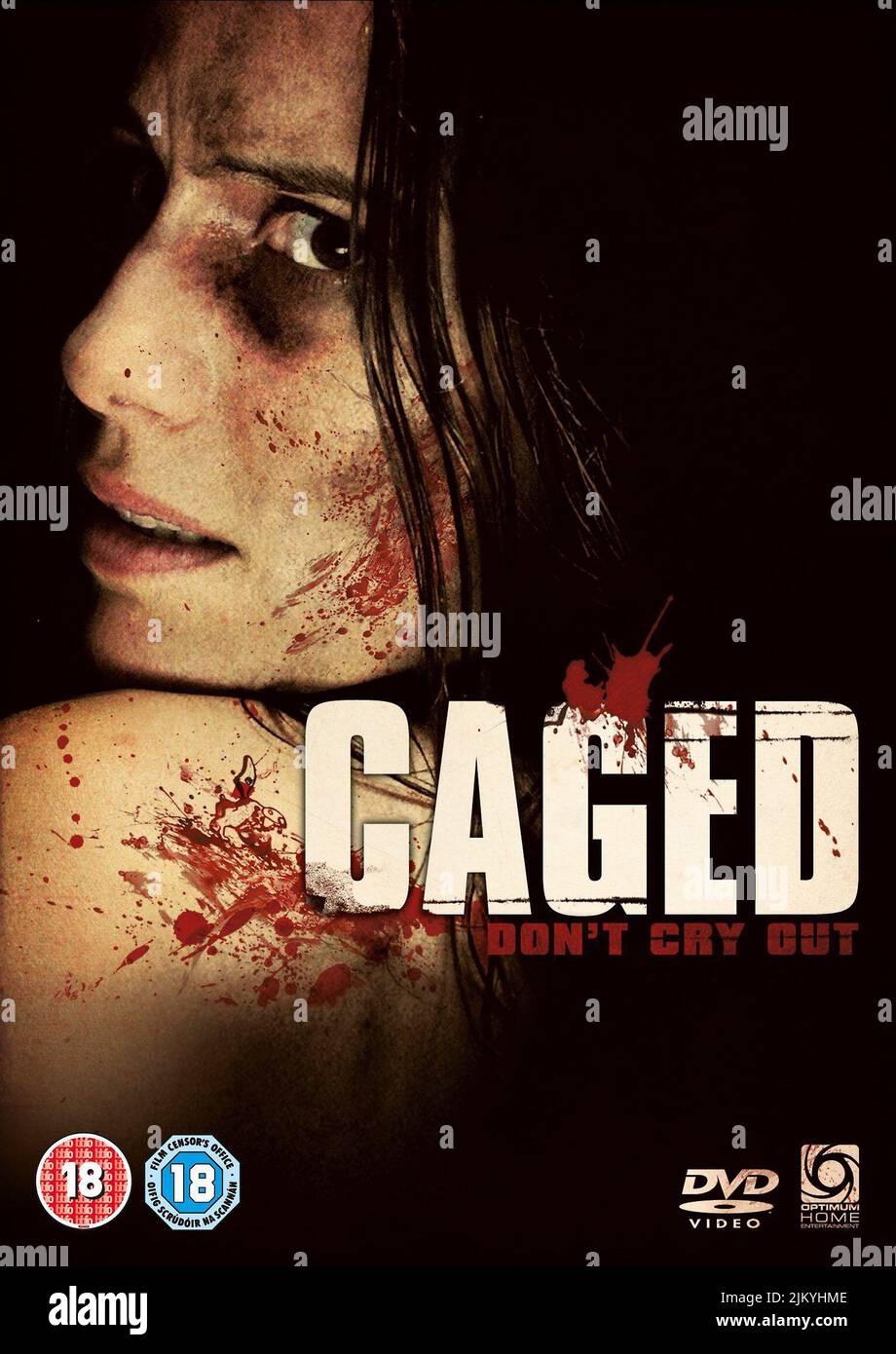 MOVIE POSTER, CAGED , 2010 Stock Photo Alamy