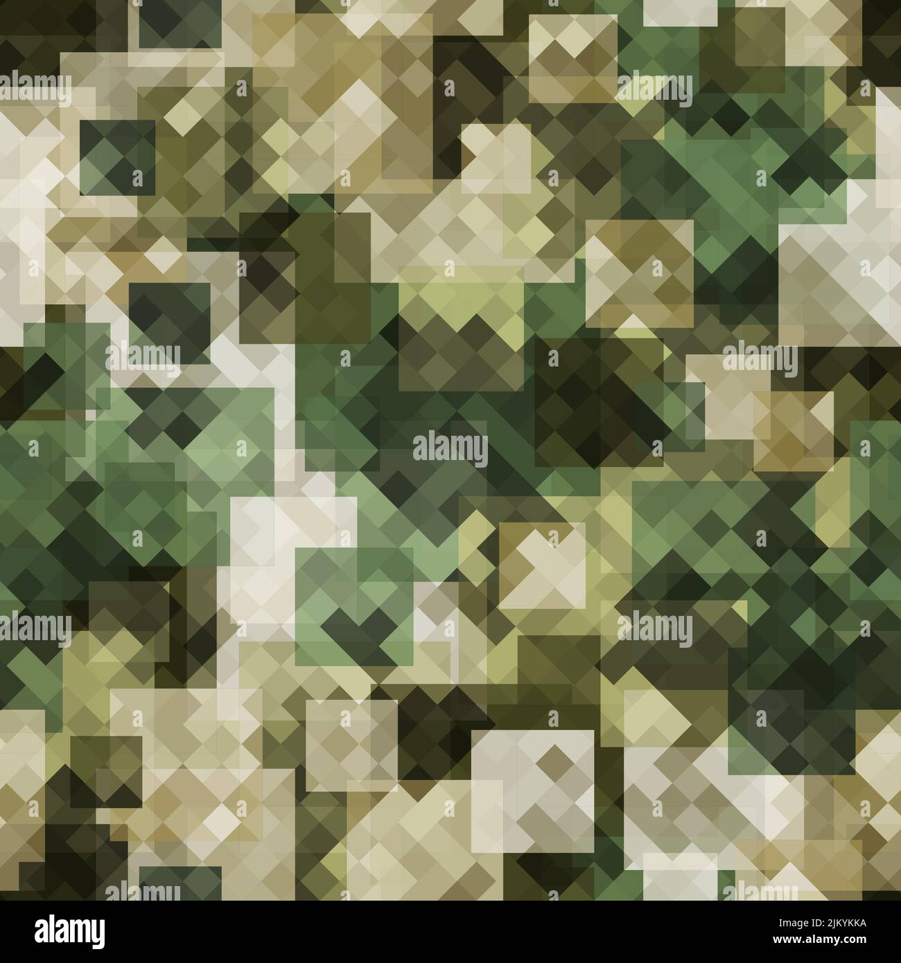 Texture military camouflage seamless pattern. Abstract army vector illustration Stock Vector