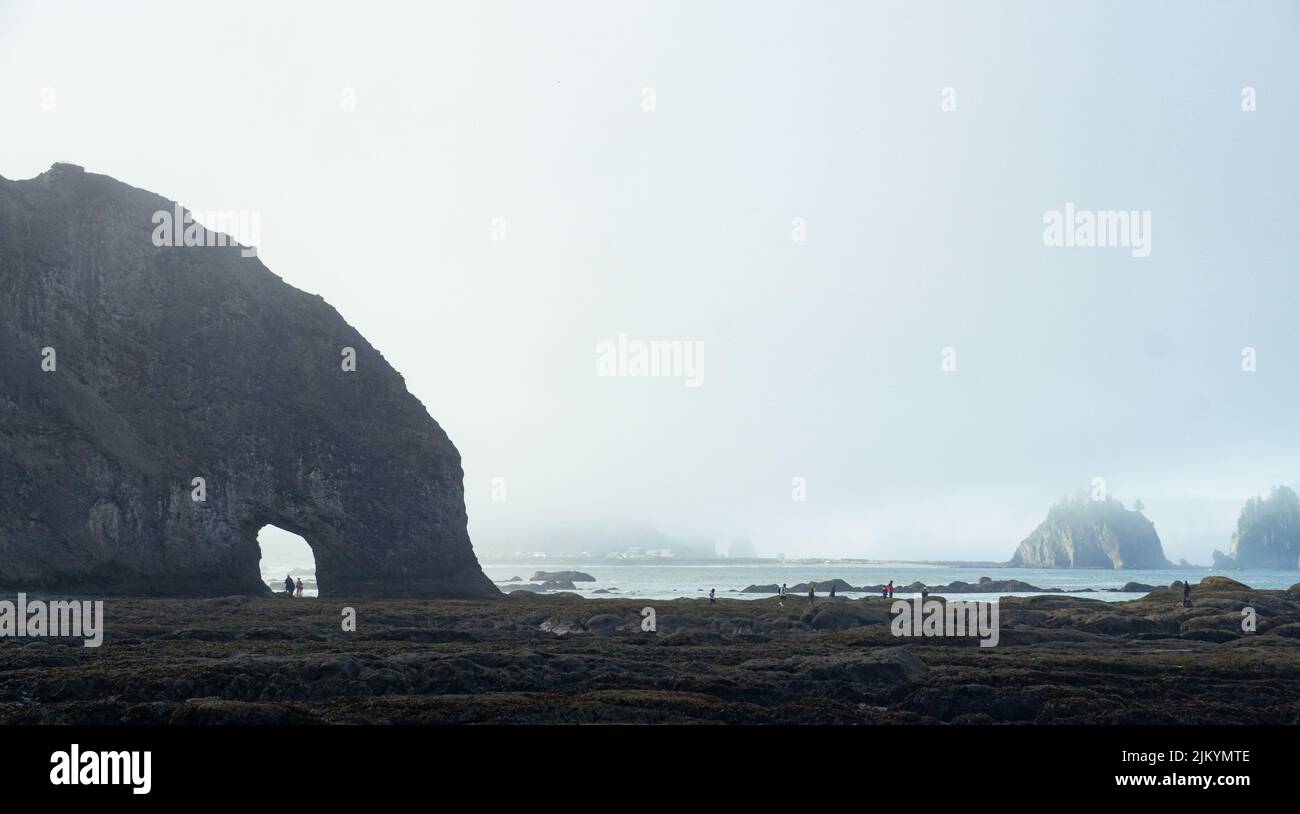 Hole in the wall olympic national park