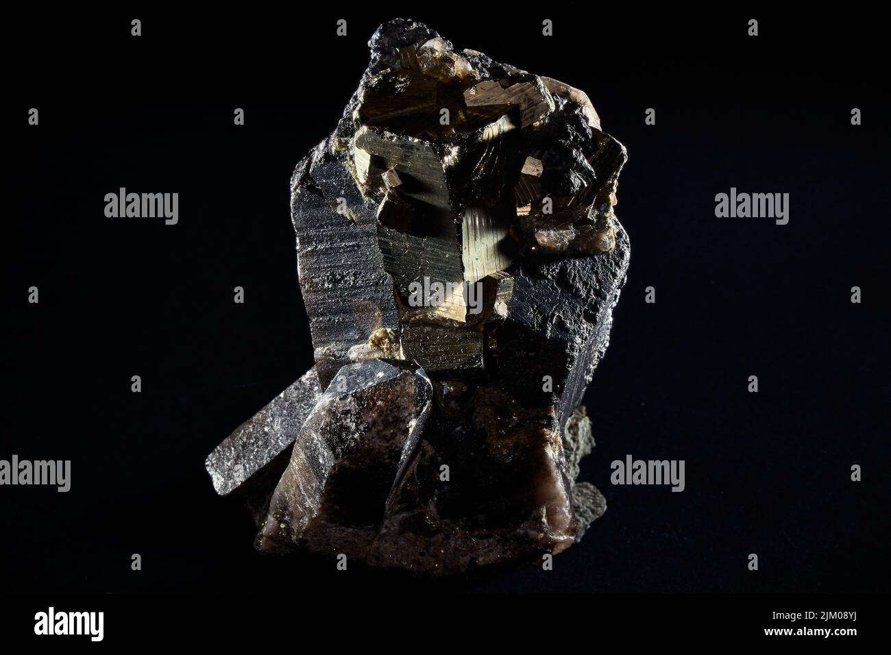 A rare mineral beautiful gem Stock Photo