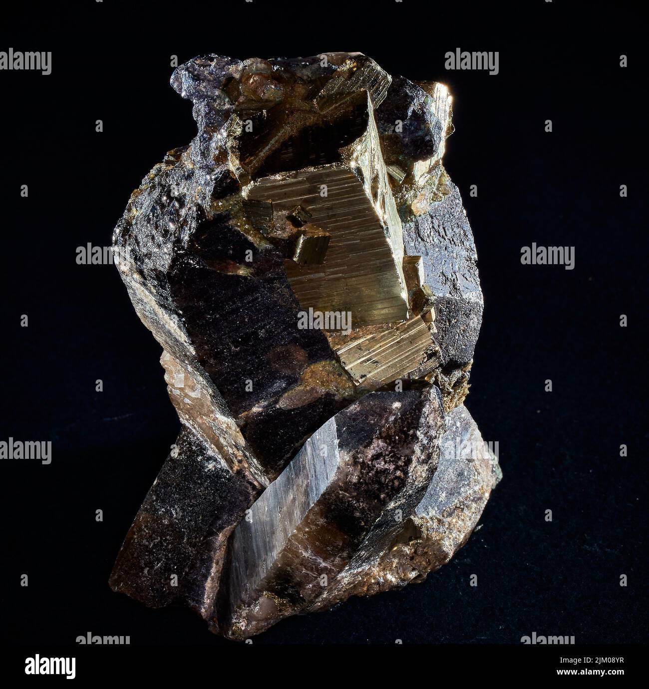 A rare mineral beautiful gem Stock Photo