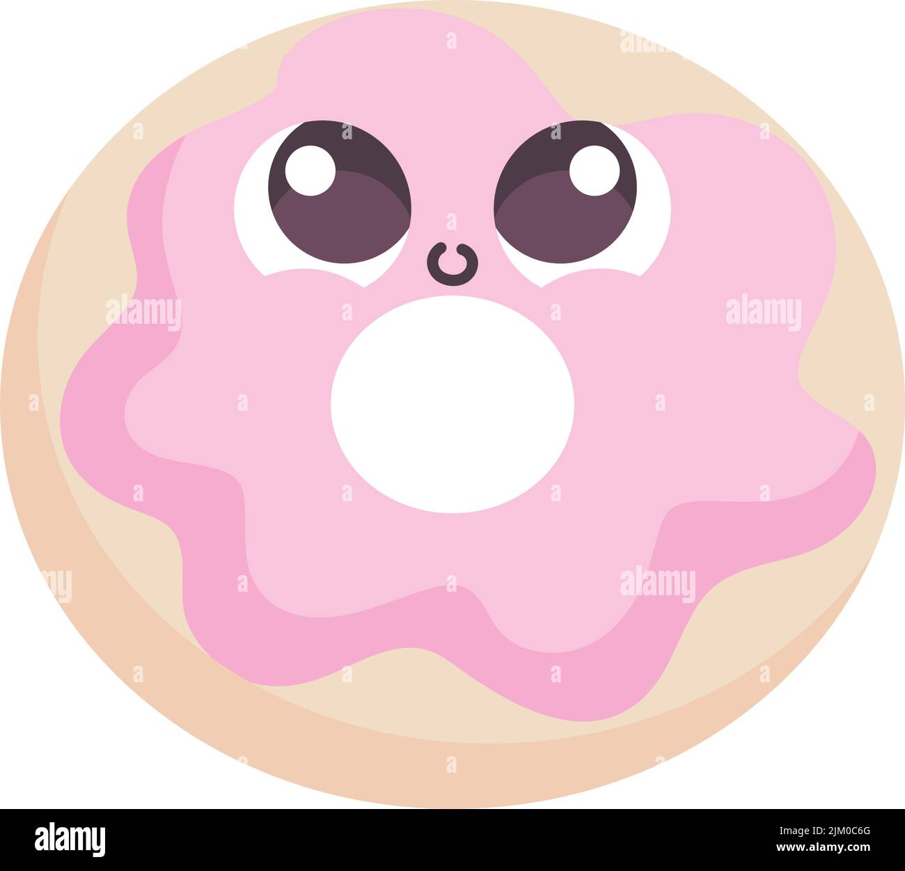 kawaii donut food Stock Vector Image & Art - Alamy