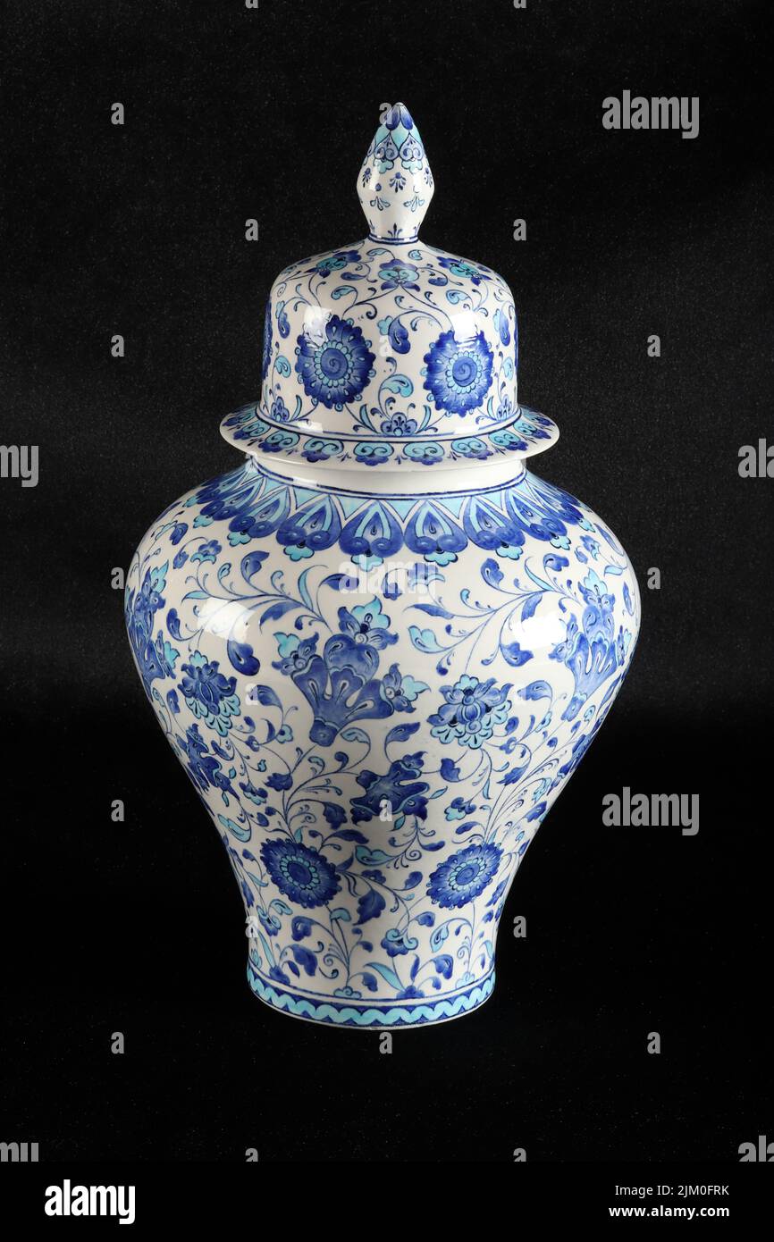 decorative antique handmade ceramic vase Stock Photo Alamy