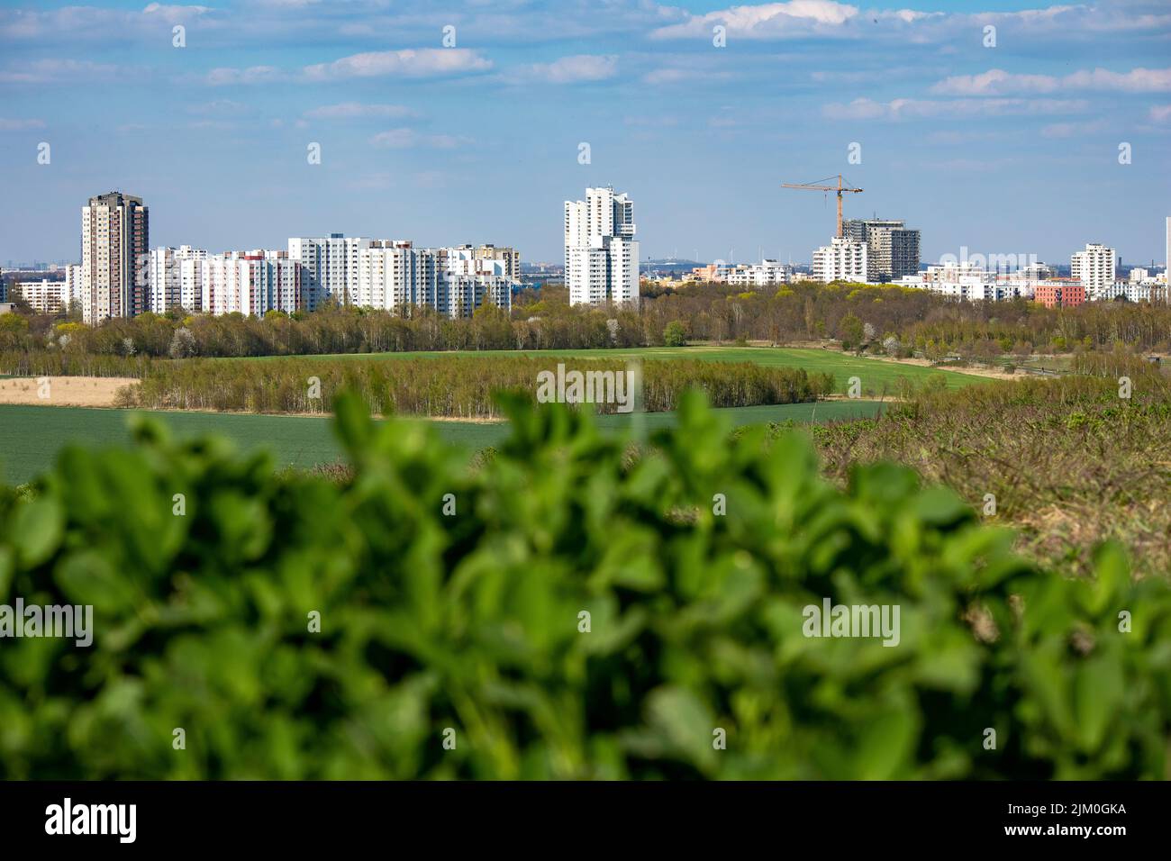 A suburb of Gropiusstadt locality in Berlin Stock Photo