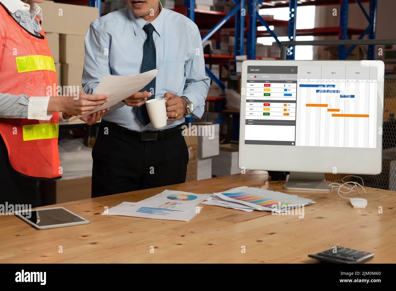 Project planning software for modish business project management on the