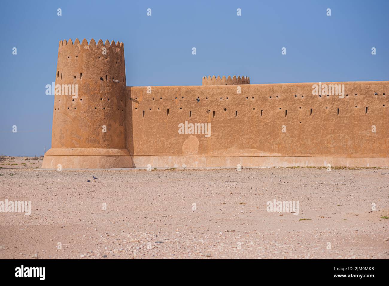 Al Zubarah Fort a World Heritage Site in Qatar. Doha Qatar FIFA  World Cup 2022 Stock Photo