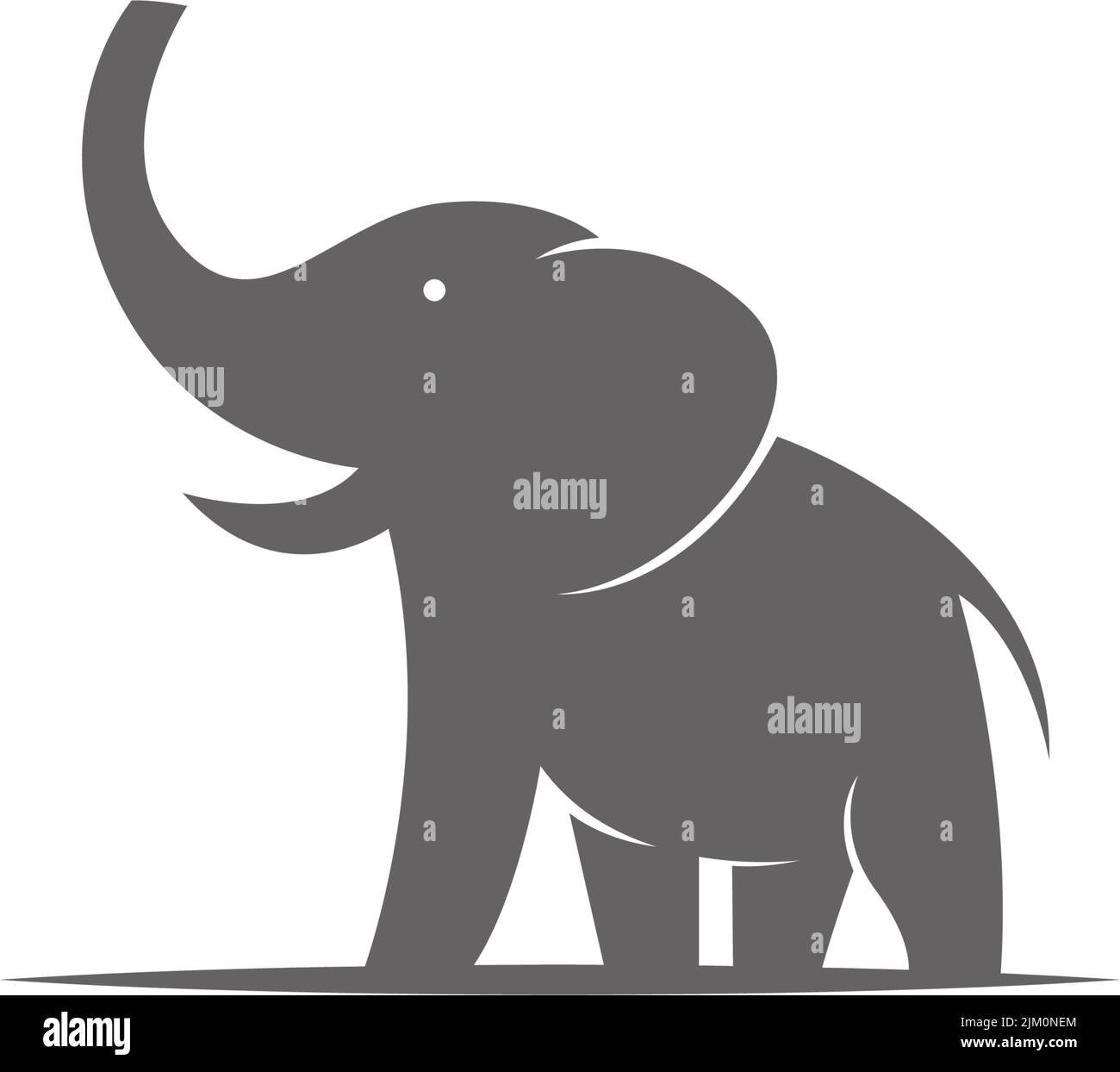 Elephant icon logo design illustration template Stock Vector Image ...