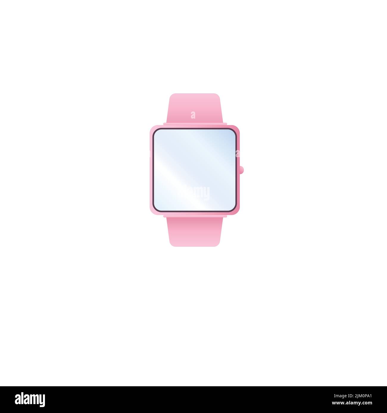 Vector icon of smart watch. Stock Vector