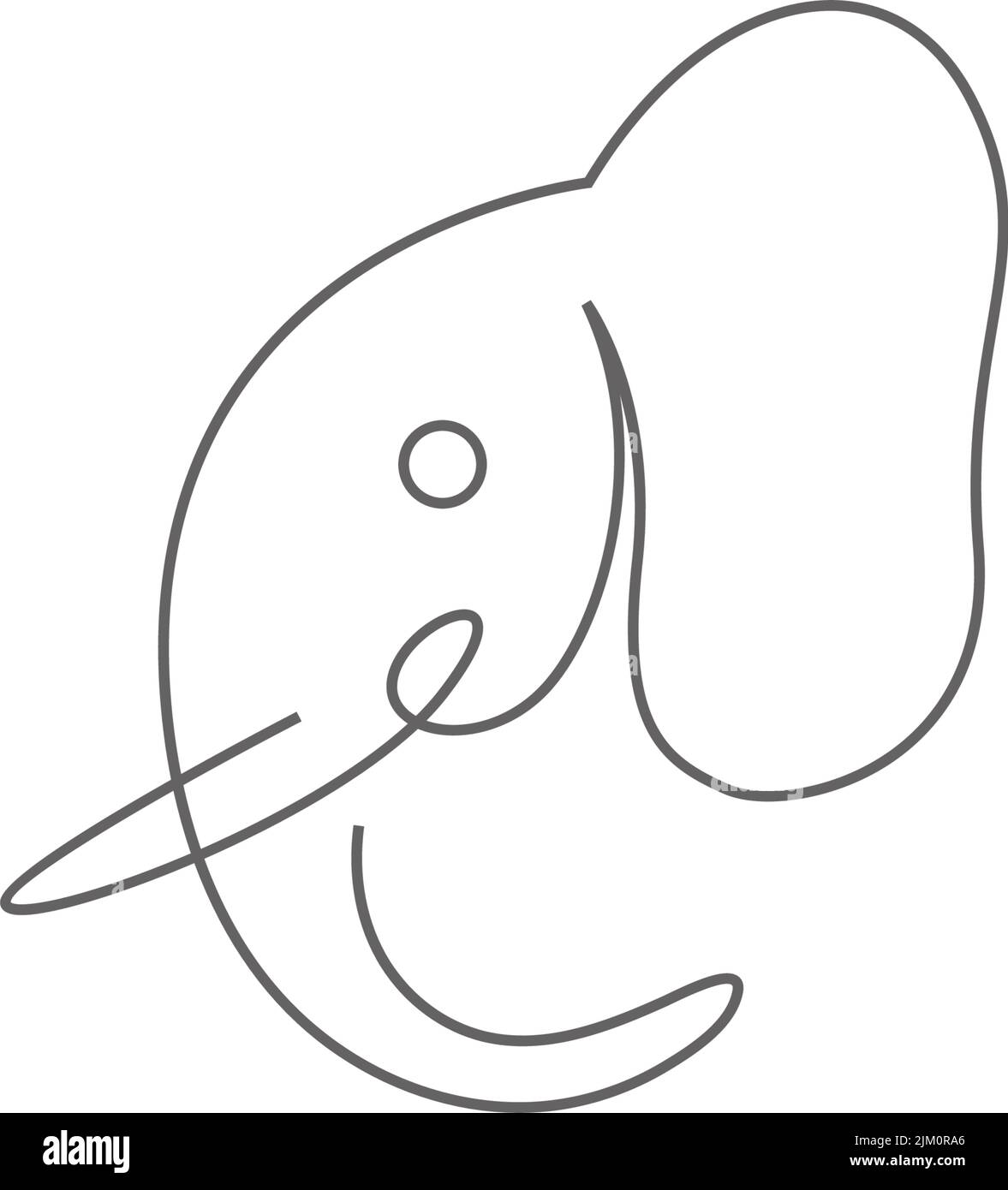 Elephant icon logo design illustration template Stock Vector Image ...