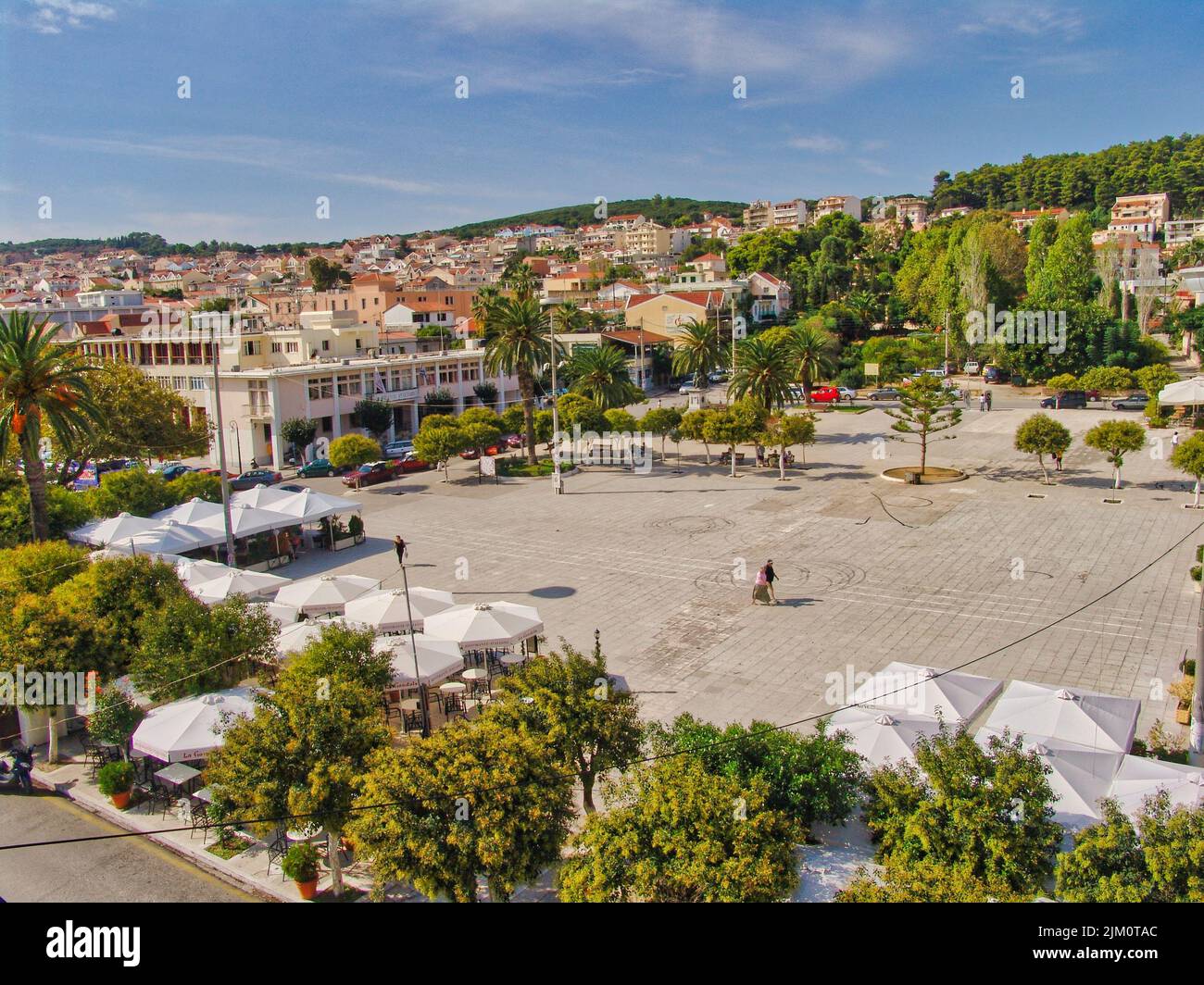 Argostoli, Kefalonia / Greece 12/28/2010 The centre of the capital