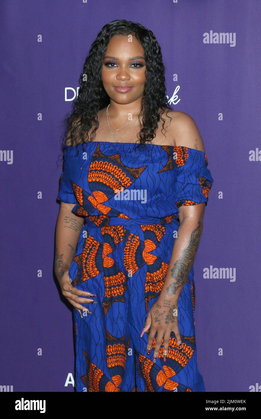 LOS ANGELES - JUL 9:  Lauryn McClain at the Heirs of Afrika 5th Annual International Women of Power Awards at the Sheraton Grand Hotel on July 9, 2022 in Los Angeles, CA Stock Photo