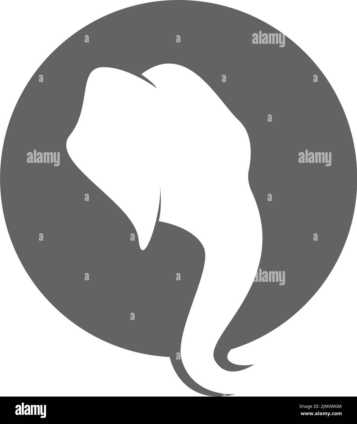 Elephant icon logo design illustration template Stock Vector Image ...