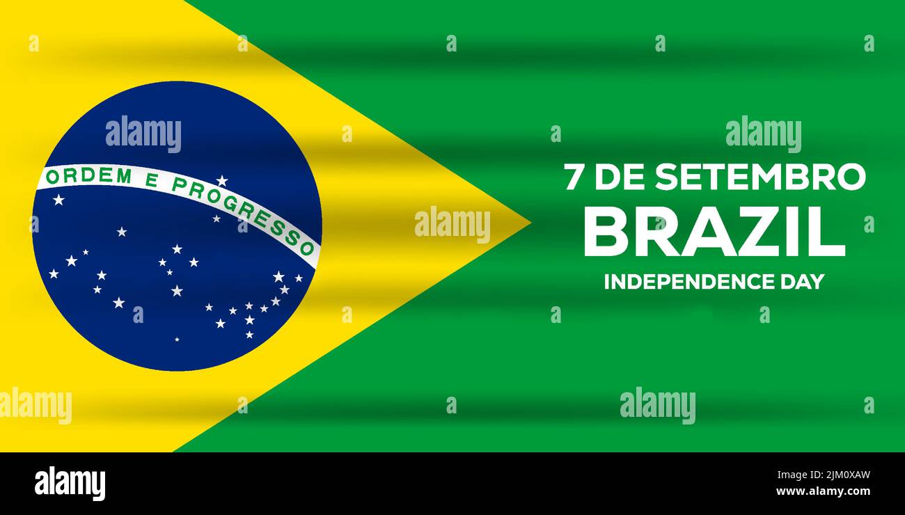 7 de setembro Brazil independence day illustration Stock Vector Image ...