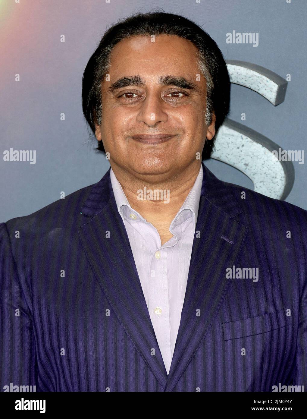 Aug 03, 2022 - London, England, UK - Sanjeev Bhaskar attending The Sandman World TV premiere, BFI Southbank Stock Photo