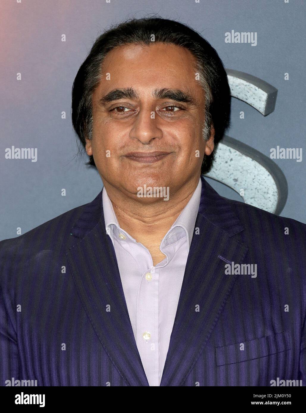Aug 03, 2022 - London, England, UK - Sanjeev Bhaskar attending The Sandman World TV premiere, BFI Southbank Stock Photo