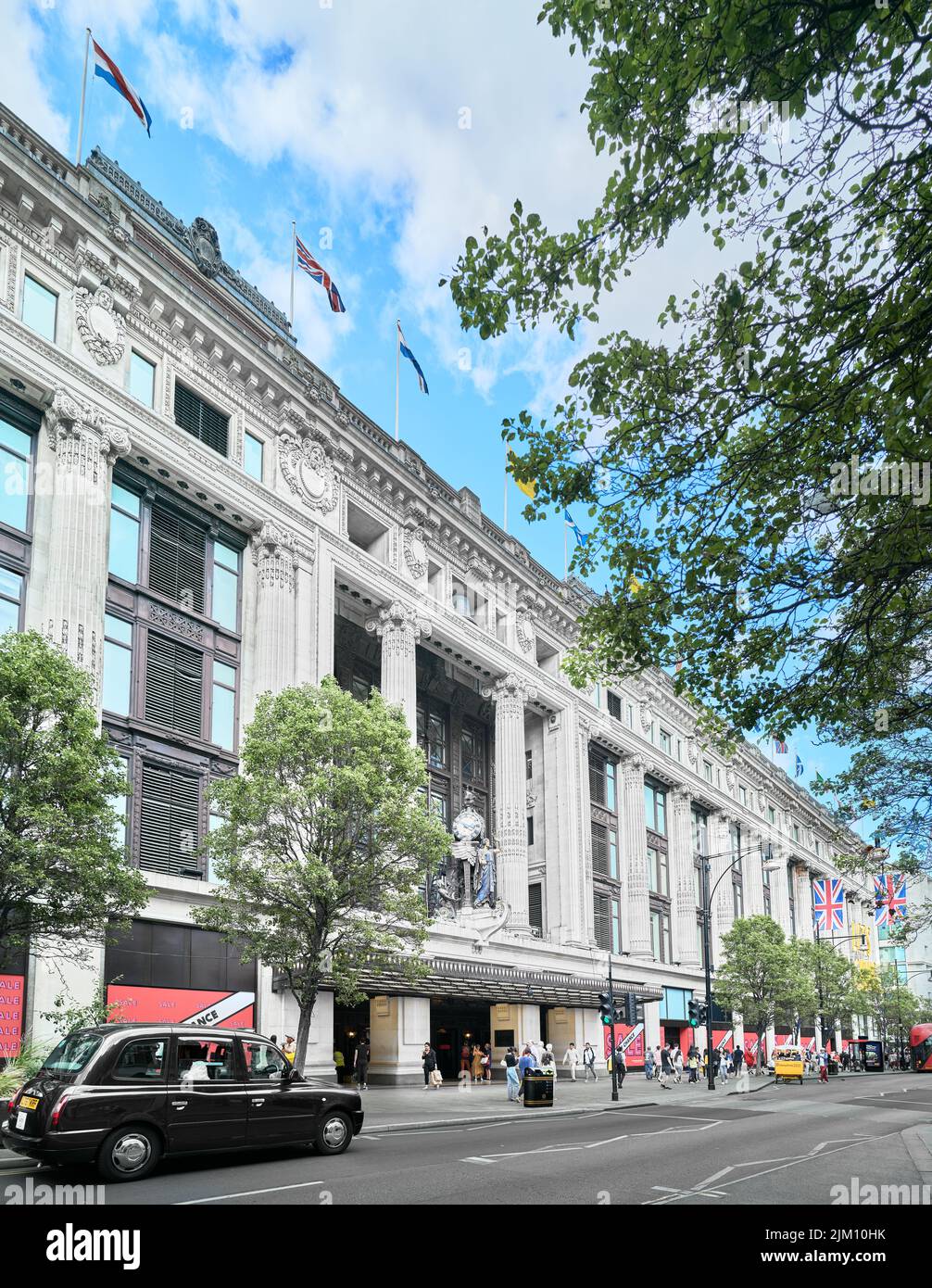 Selfridge department store, Oxford Street shopping centre, London