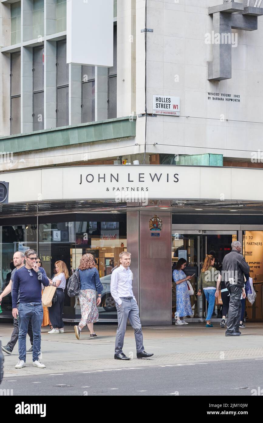John Lewis shop, Oxford Street shopping centre, London, England Stock Photo Alamy
